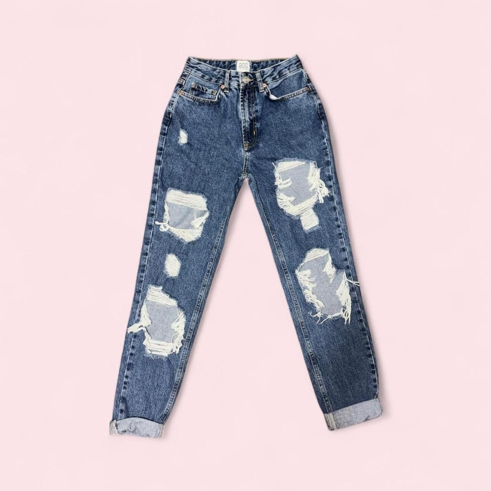 BDG Distressed Mom Jeans